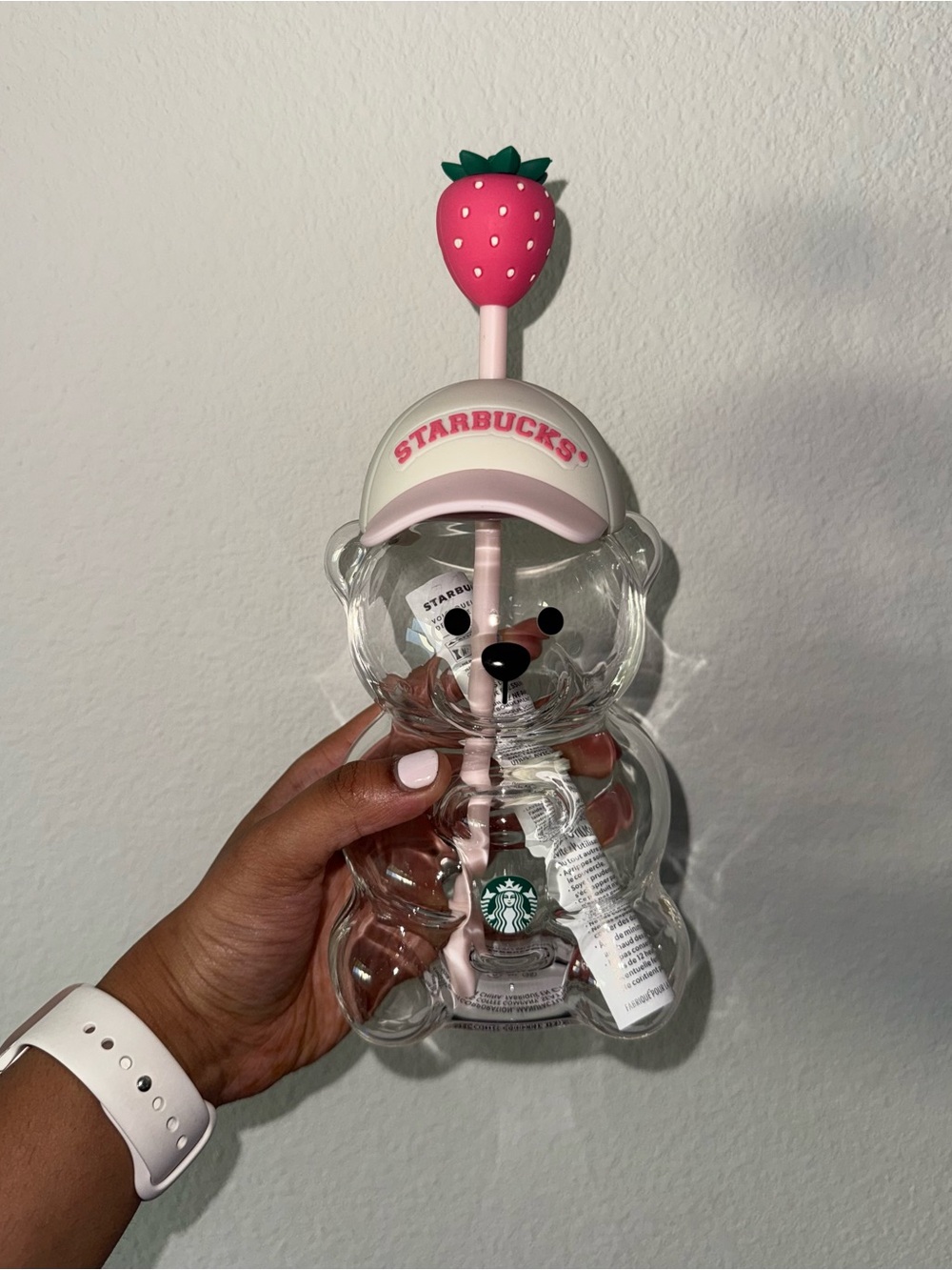 pink bearista cup
